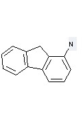 The 9H-Fluoren-1-amine could react with 4-octyloxy-benzaldehyde, and obtain the 1-[p-(octyloxy)benzylideneamino]fluorene.